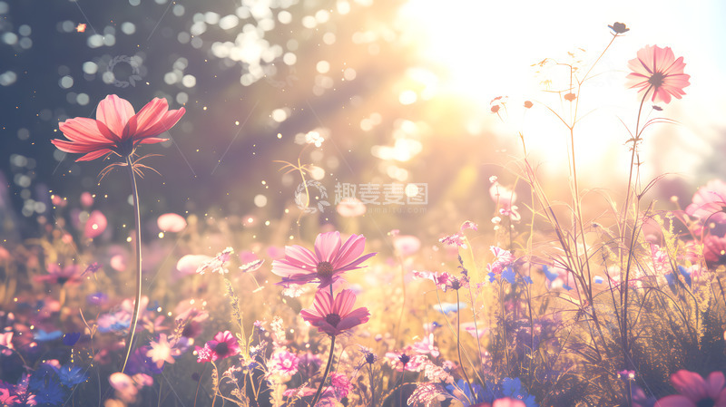 高清大图下载【趣麦麦图】-文艺感晨光下的花草摄影2