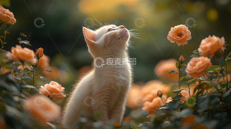 高清大图下载【趣麦麦图】可爱的小猫咪摄影1