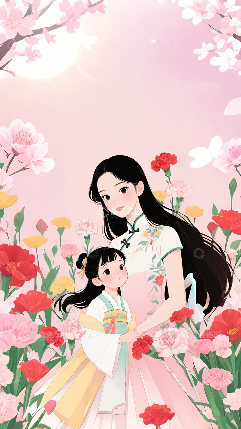 高清大图下载【趣麦麦图】母亲节海报22