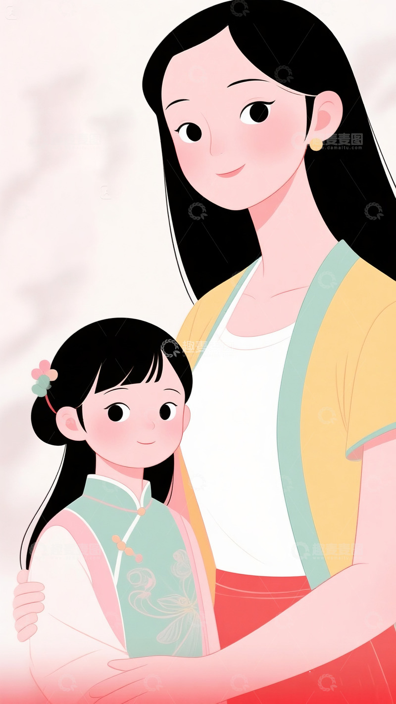 高清大图下载【趣麦麦图】母亲节海报18