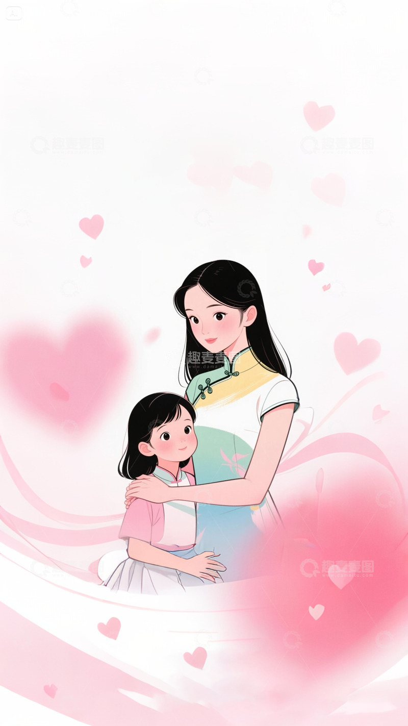 高清大图下载【趣麦麦图】母亲节海报13