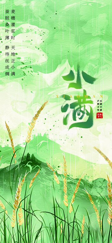 小满节气海报2