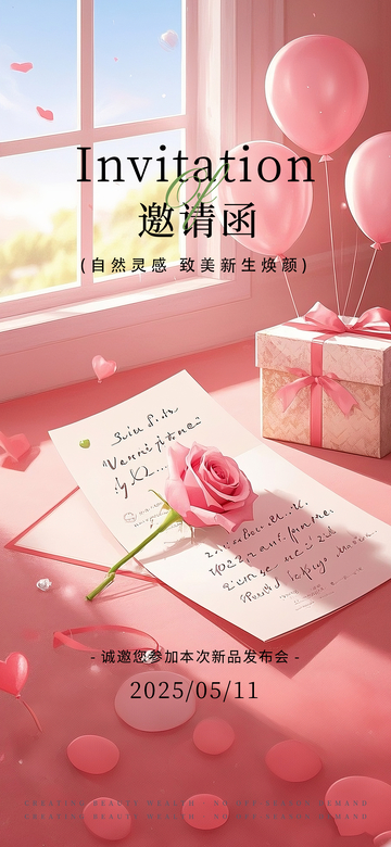 520医美美业初夏储值活动海报