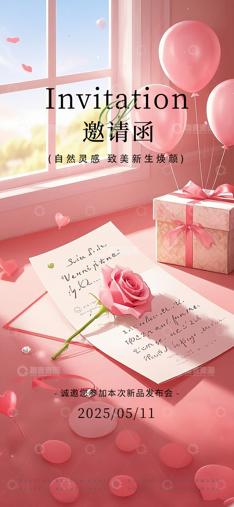 520医美美业初夏储值活动海报