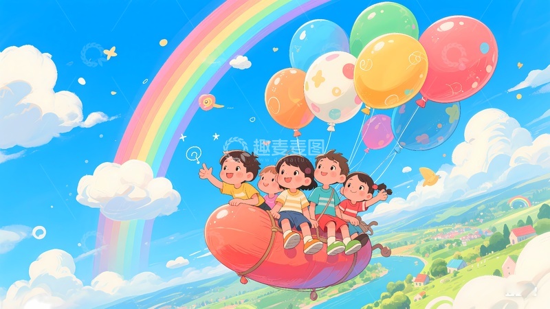 高清大图下载【趣麦麦图】61六一儿童节图片2
