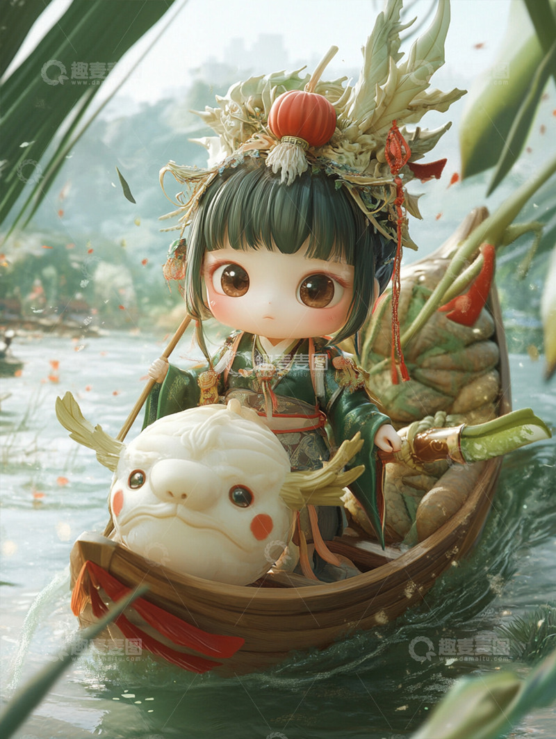 高清大图下载【趣麦麦图】节日唯美背景插画素材61