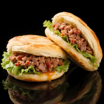 陕西肉夹馍摄影