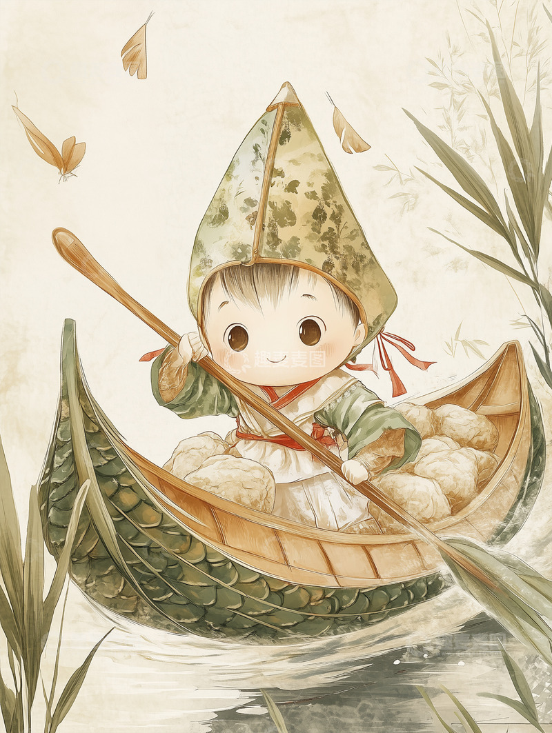 高清大图下载【趣麦麦图】节日唯美背景插画素材98