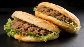 陕西肉夹馍摄影1