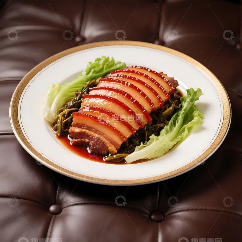 高清大图下载【趣麦麦图】梅菜扣肉图片