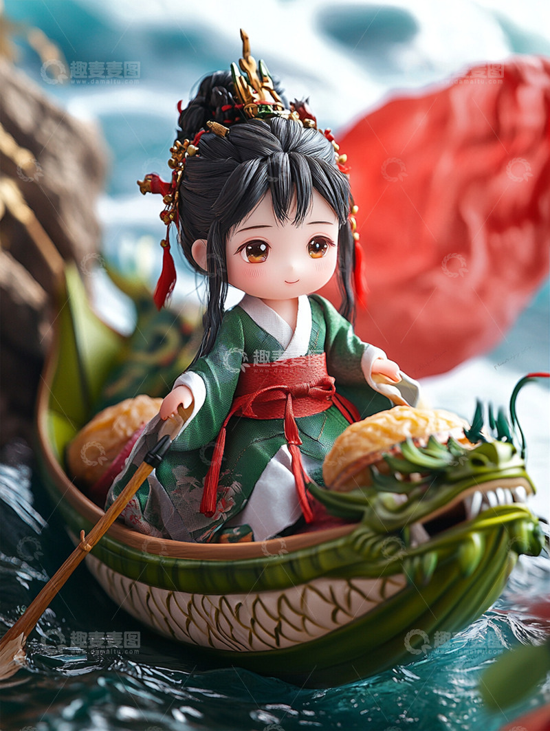 高清大图下载【趣麦麦图】节日唯美背景插画素材93