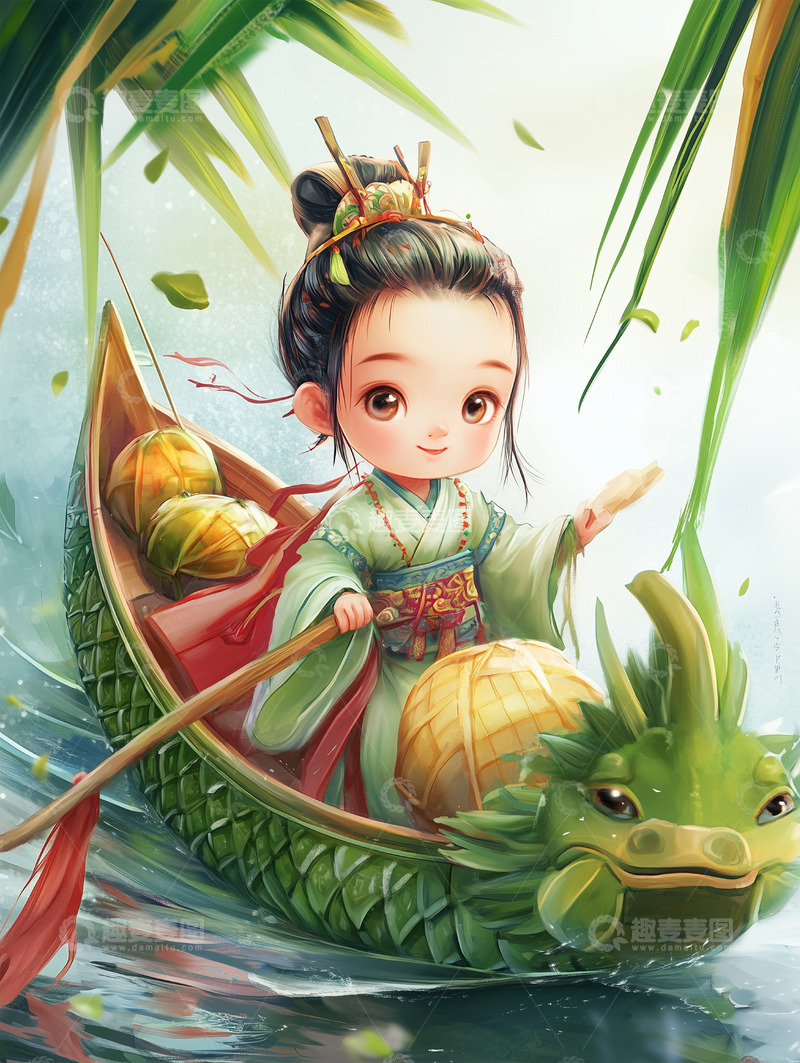 高清大图下载【趣麦麦图】节日唯美背景插画素材82