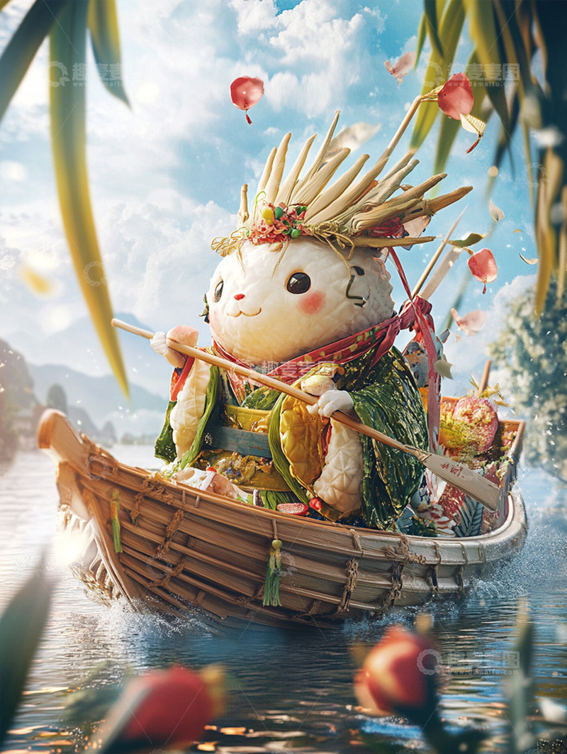 高清大图下载【趣麦麦图】节日唯美背景插画素材69