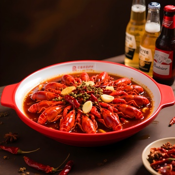 麻辣小龙虾图