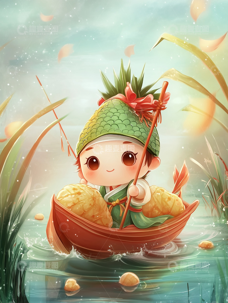 高清大图下载【趣麦麦图】节日唯美背景插画素材133