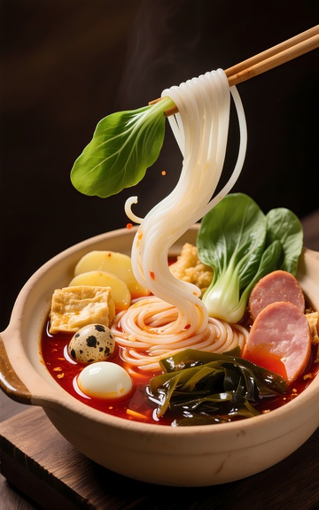 砂锅粉砂锅米线1