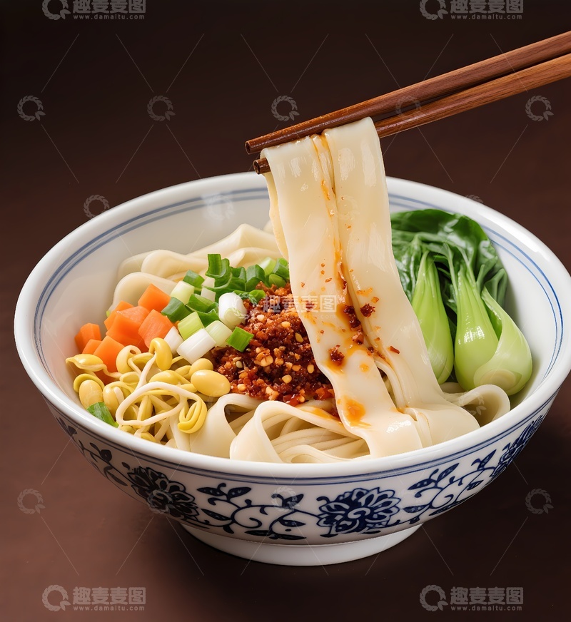 油泼面摄影图片1