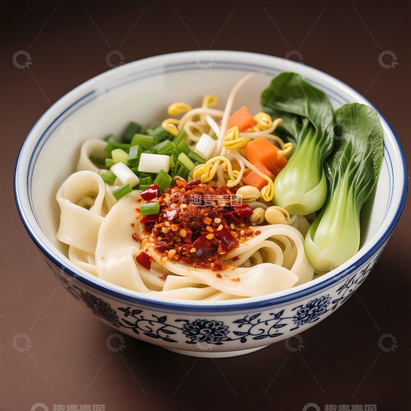 油泼面摄影图片3