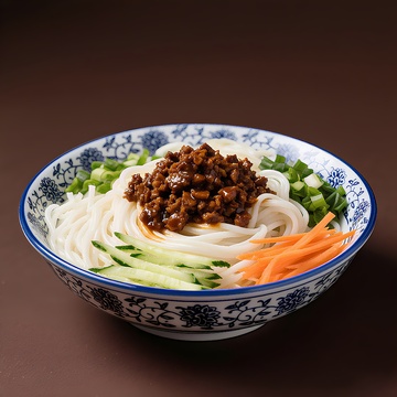 炸酱面图片摄影1