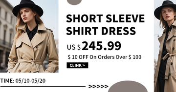 跨境电商服装横屏海报banner