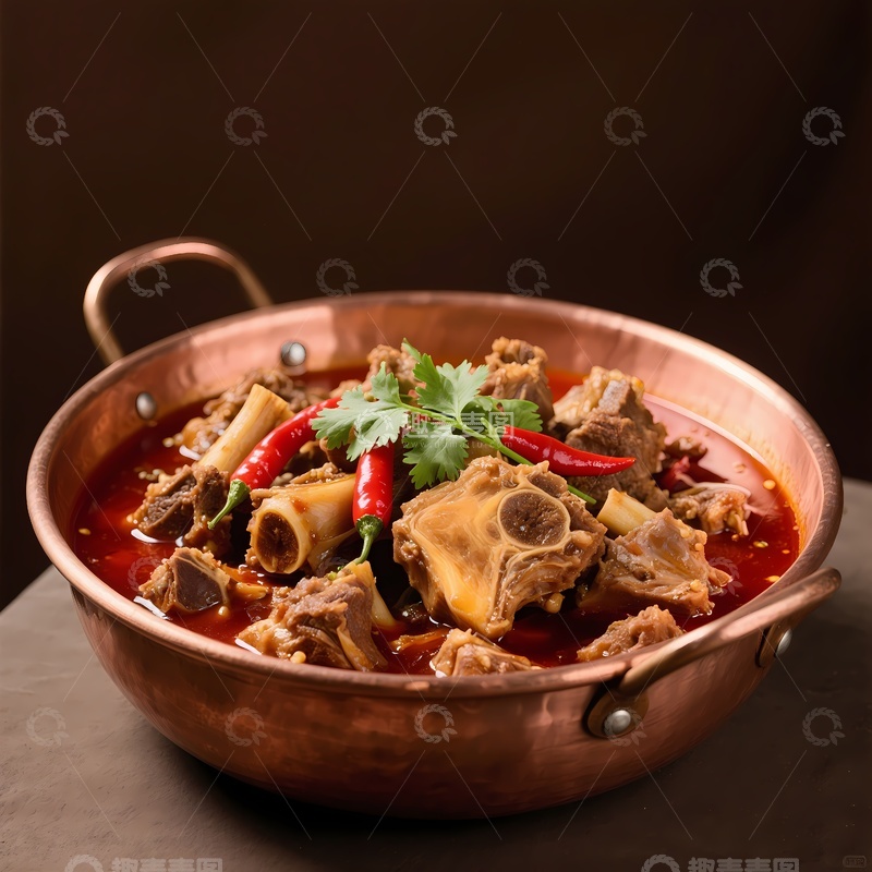 高清大图下载【趣麦麦图】羊蝎子图片摄影