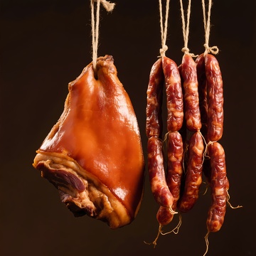 腊肉腊肠熏肉香肠