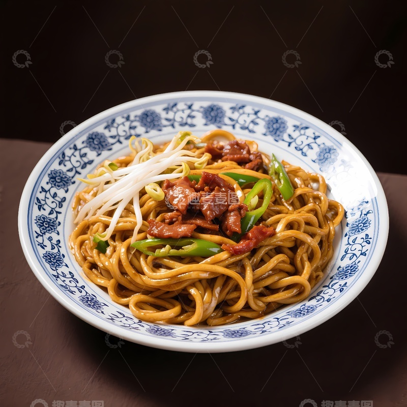 高清大图下载【趣麦麦图】炒面图片摄影1