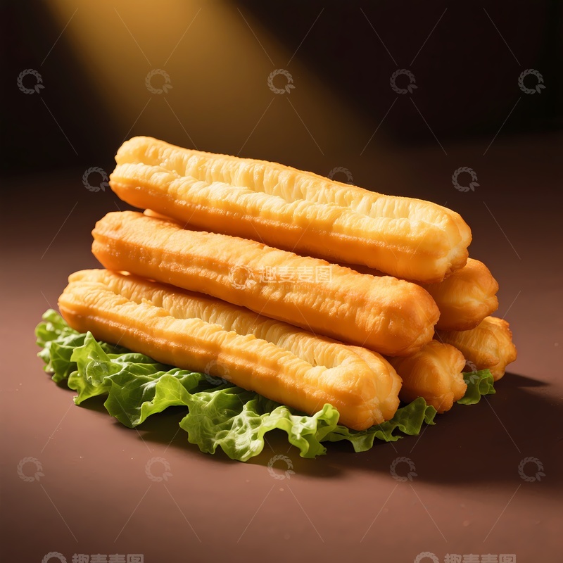 高清大图下载【趣麦麦图】油条摄影图片2