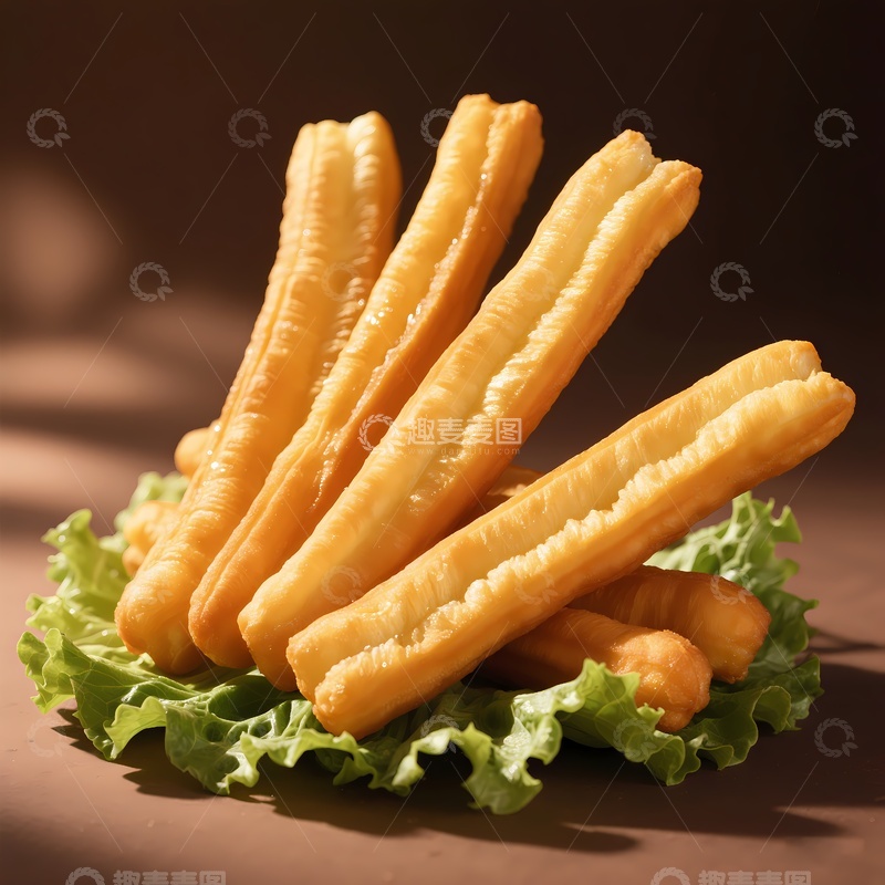 高清大图下载【趣麦麦图】油条摄影图片4