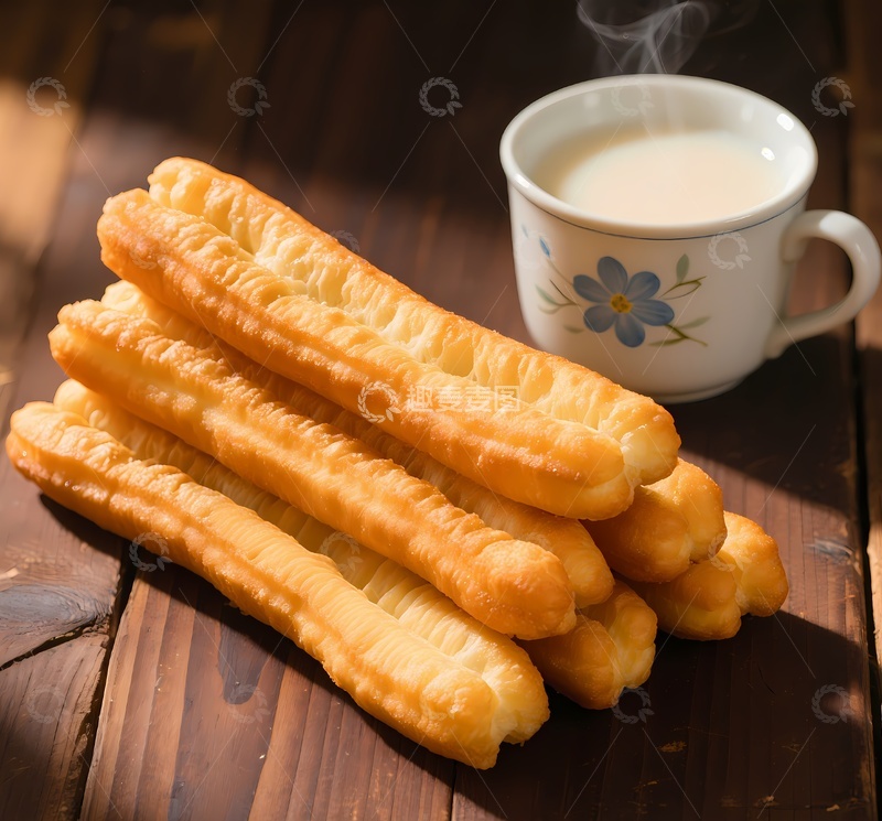 高清大图下载【趣麦麦图】油条摄影图片3