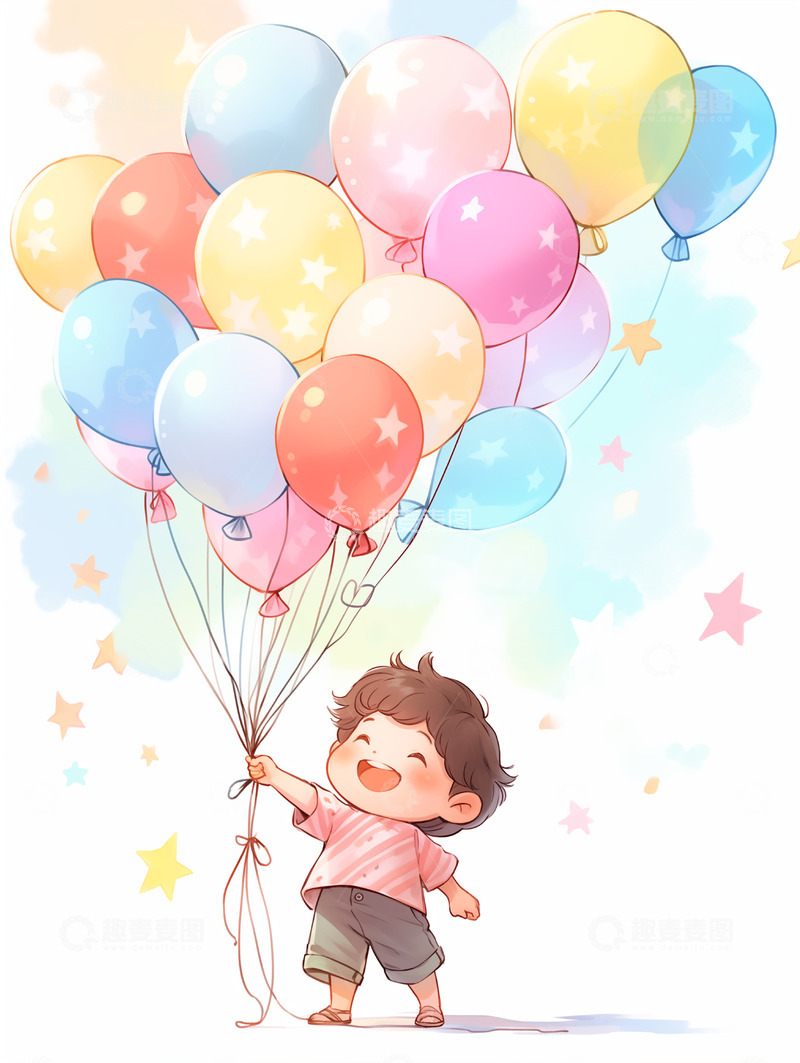 高清大图下载【趣麦麦图】六一儿童节海报素材5