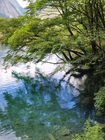 九寨沟灾后重建湖泊3