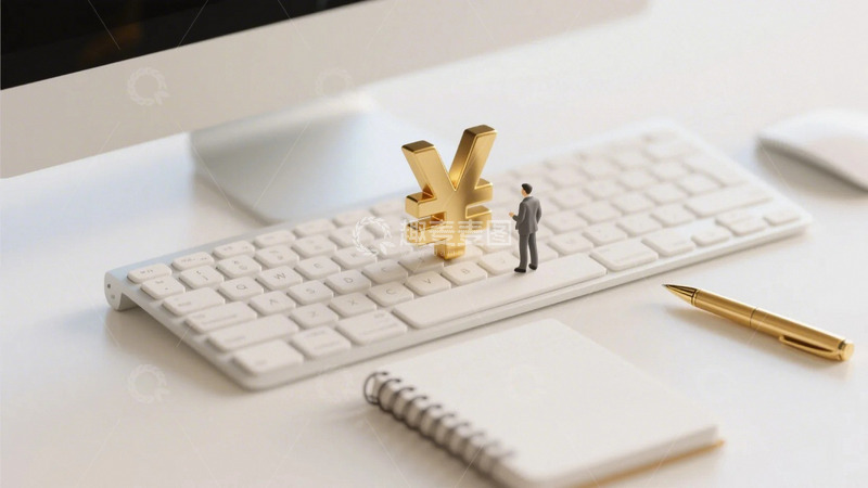 高清大图下载【趣麦麦图】商务金融海报背景