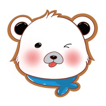 卡通可爱小熊