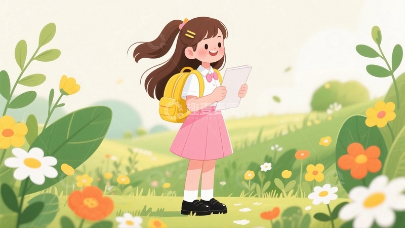 高清大图下载【趣麦麦图】卡通儿童人物1