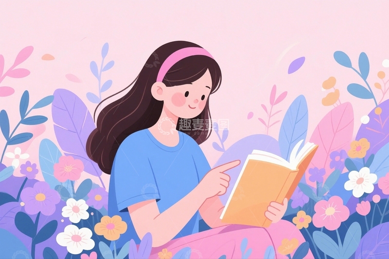 高清大图下载【趣麦麦图】卡通儿童人物2