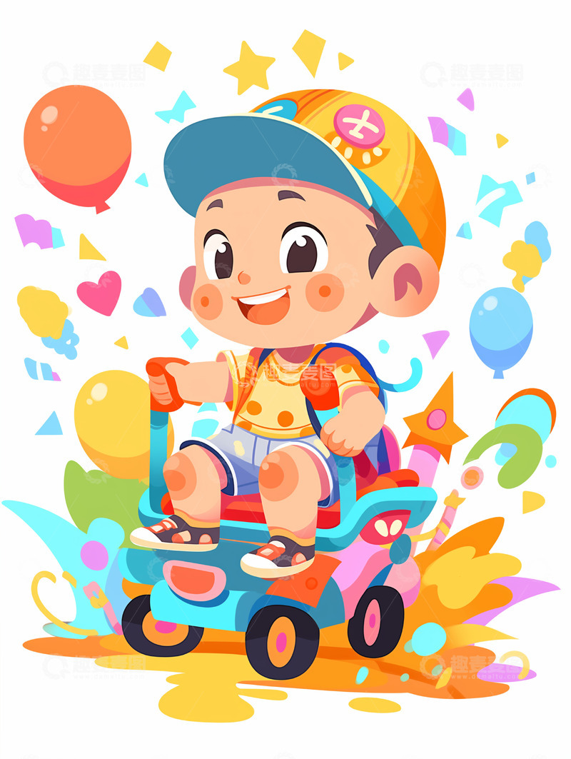 高清大图下载【趣麦麦图】六一儿童节海报素材33