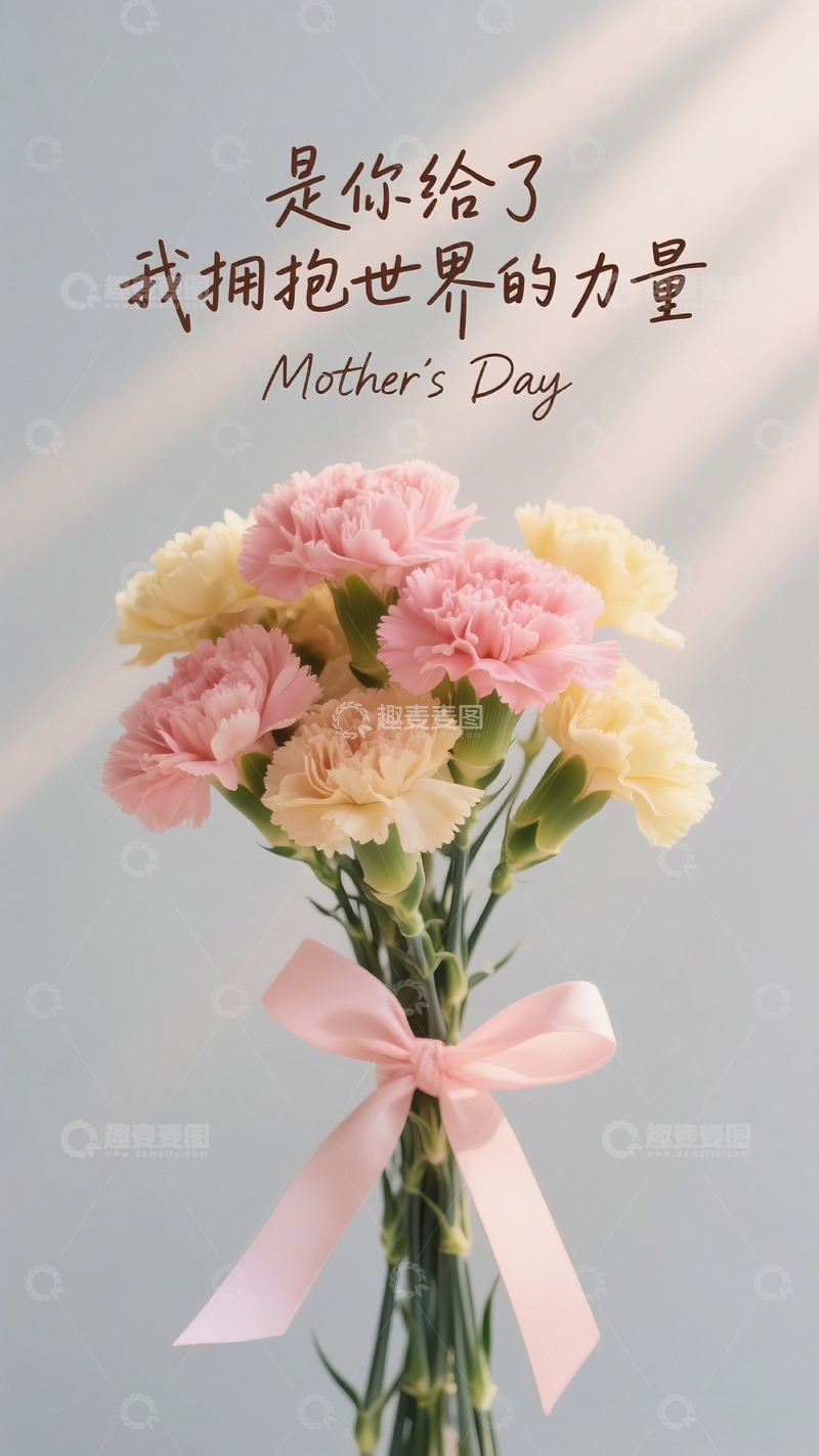 高清大图下载【趣麦麦图】母亲节海报29