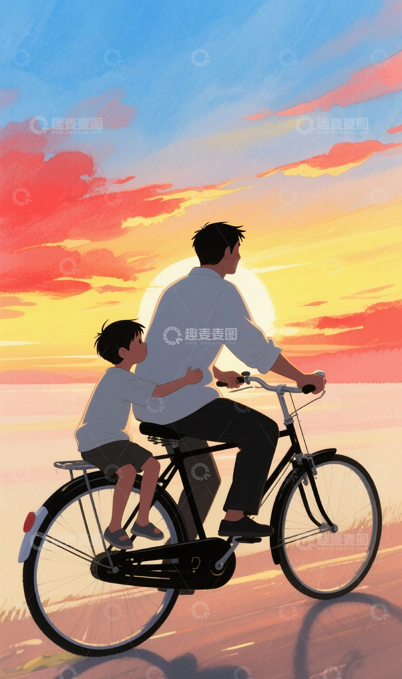 高清大图下载【趣麦麦图】父亲节素材7