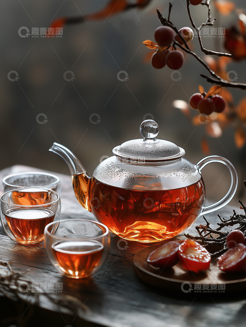 高清大图下载【趣麦麦图】水果茶热饮12