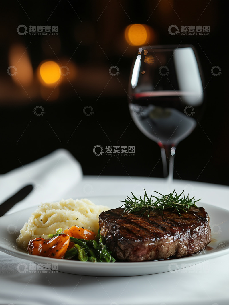 高清大图下载【趣麦麦图】美食篇&mdash;&mdash;牛排22