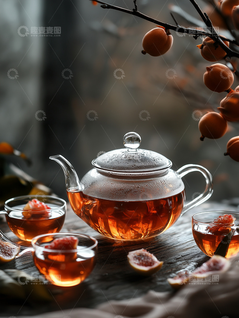 高清大图下载【趣麦麦图】水果茶热饮14