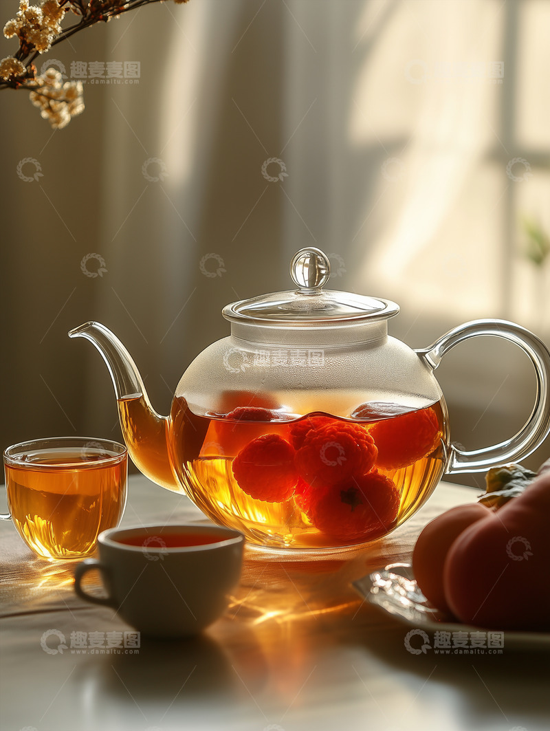 高清大图下载【趣麦麦图】水果茶热饮2