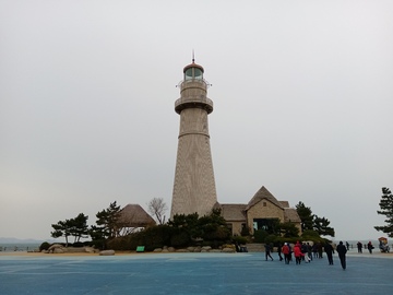 海岛灯塔