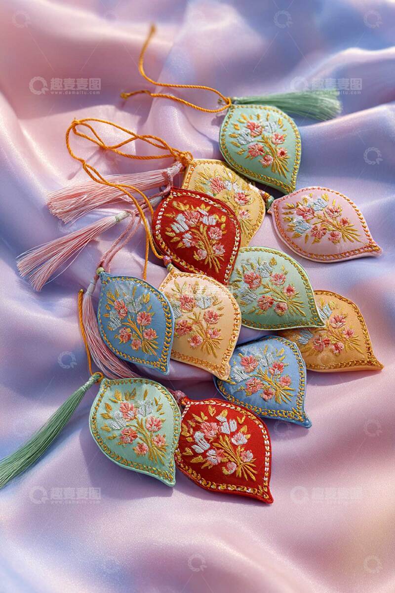 高清大图下载【趣麦麦图】端午  香包  摄影