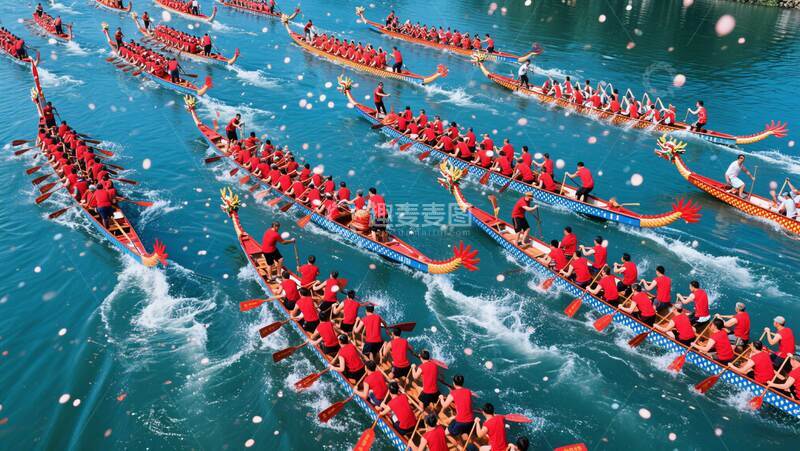 高清大图下载【趣麦麦图】端午  龙舟赛  摄影 3