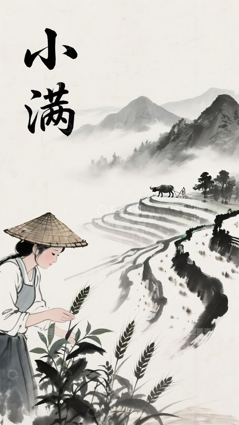 高清大图下载【趣麦麦图】小满海报31