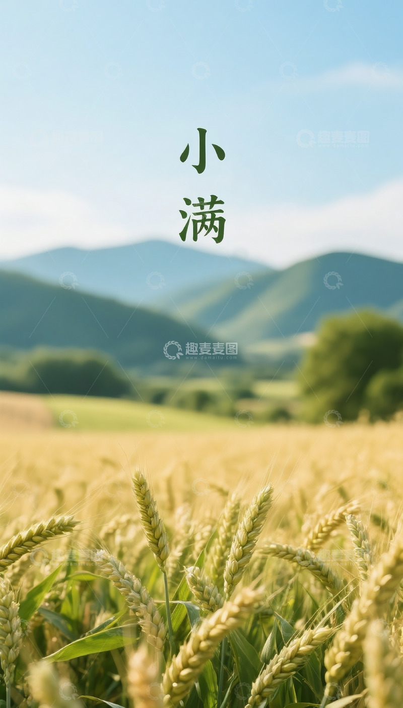 高清大图下载【趣麦麦图】小满海报16