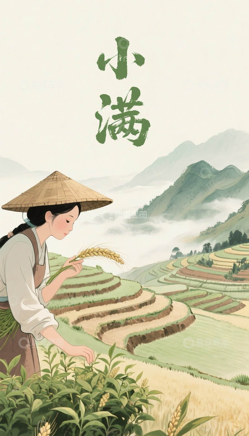 高清大图下载【趣麦麦图】小满海报32