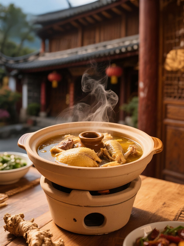 云南美食土锅鸡